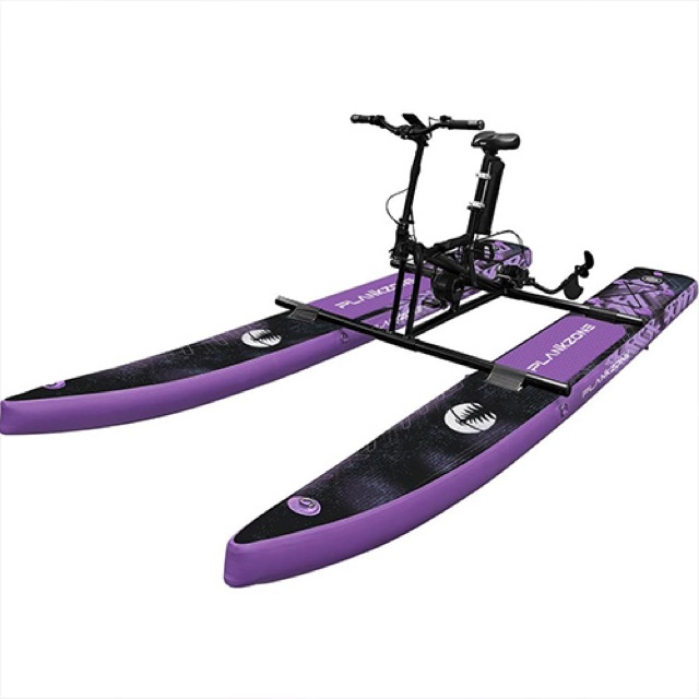 Inflatable water bike · Purple / Black