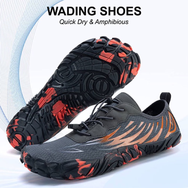 Deep Ocean water shoe · Grey / Orange