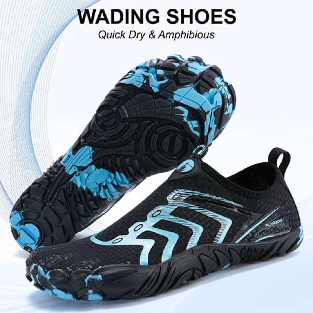 Reghez water shoe · Blue / Black