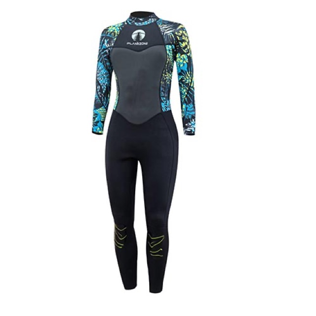 Women's wetsuit · Tropical yellow / blue